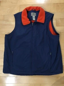 Chaqueta de Nailon L L Bean para Hombre Azul Marino Chaleco de Lanza XXL Alto - Imagen 1 de 4