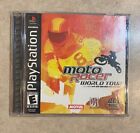 Moto Racer: World Tour (Sony PlayStation 1, 2000) PS1 Complete W/Manual Tested