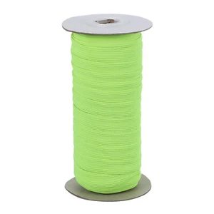 Elastic Bands 1/2 Inch x 20 Yards Stretch Flat Elastic Cord, Fluorescent Green - Picture 1 of 7