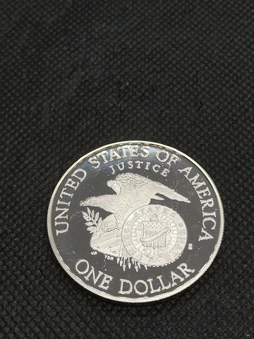 1 Dollar 1998 S USA Silver Proof "Life And Work Of Robert F. Kennedy" Cover