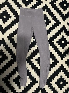 Lululemon Leggings Size 4 BHigh-Rise Running Jogging Yoga Warm Grey - Picture 1 of 4