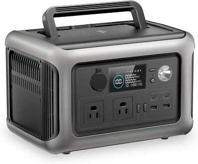 ALLPOWERS R600 Portable Power Station 600W 299Wh LiFePO4 Battery Backup