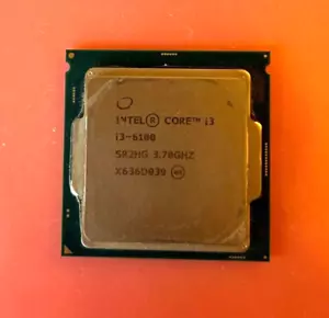 Processore Intel Core i3-6100 3,70 GHz dual-core - LGA1151 - SR2HG - testato - Foto 1 di 6