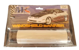 APC WHITE Windshield Banner Sticker Decal 011007C - Picture 1 of 7