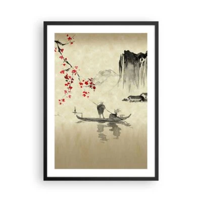 Wandbilder 50x70cm Poster Blume Kirschen Japan Wandposter Bilder Art Wanddeko - Bild 1 von 4