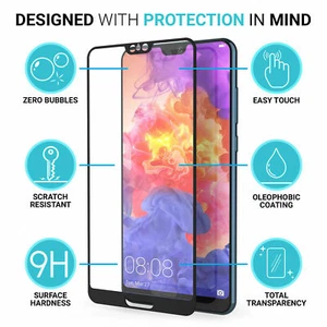 Full Cover Tempered Glass Screen Protector For Huawei P50 Honor 50 SE X20 SE 30i - Picture 1 of 6
