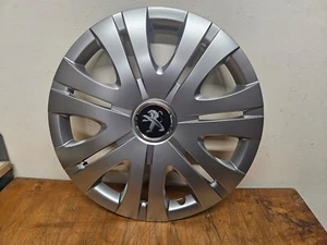 15"" RADVERKLEIDUNGEN NABENKAPPEN PASSEND FÜR PEUGEOT BIPPER, PARTNER VAN 4ER SET - Bild 1 von 4