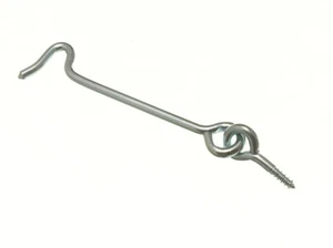 480X Cable Puerta Ganchos y Ojos Sets Puerta Mantente Acero BZP 7.6cm 75mm Onest - Imagen 1 de 1