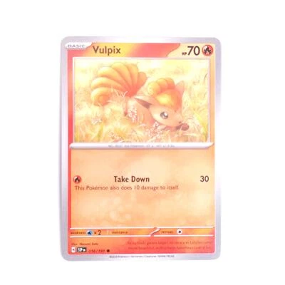 Vulpix 016/191 Pokemon SV08: Surging Sparks Common NM - Image 1 of 2