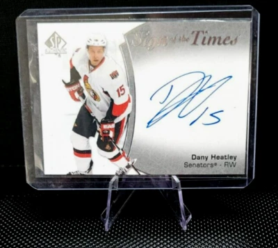 2021-22 Upper Deck SP Authentic DANY HEATLEY Sign of the Times Autograph SP!! - Image 1 of 2