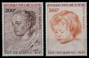Benín 1977 - Mi-Nr. 123-124 ** - Estampillada sin montar o nunca montada - Pinturas - Rubens - Imagen 1 de 1