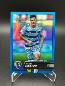 2023 Topps MLS - Daniel Salloi #130 Blue /99 - Sporting Kansas City - Bild 1 von 2