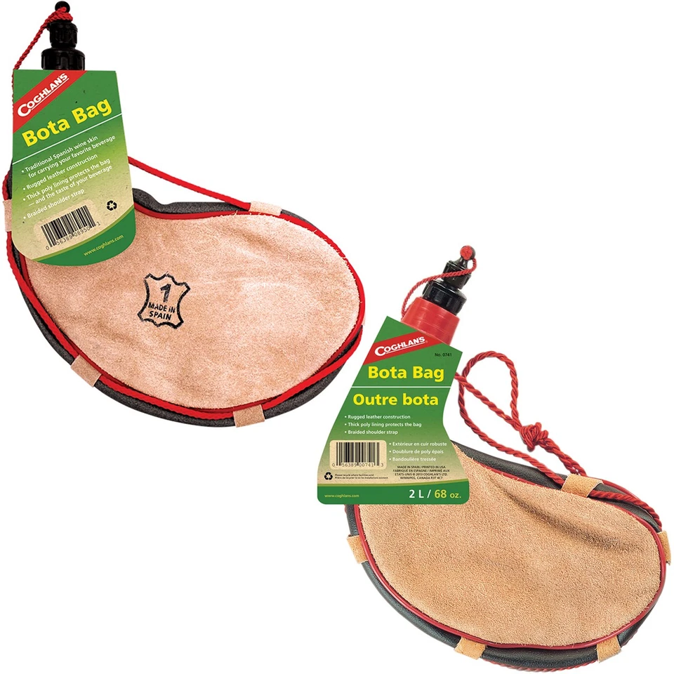 Сумка Coghlan's Bota, прочная кожа испанское вино кожа тяжелая полиэтиленовая подкладка - Изображение 1 из 1