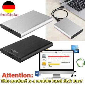 Zewnętrzny dysk twardy 2,5" Caddy przenośny do 1 TB USB 3.0 SATA miejsca na dysku twardym - Zdjęcie 1 z 19