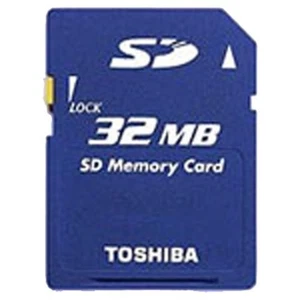 Toshiba 32MB SD Card for e310 e330 e335 e740 e755 Pocket PC (SDM3203B3) - Picture 1 of 1