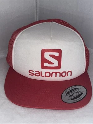 Salomon Time Yupoong The Classics Red Mesh Back Cap - Image 1 of 4