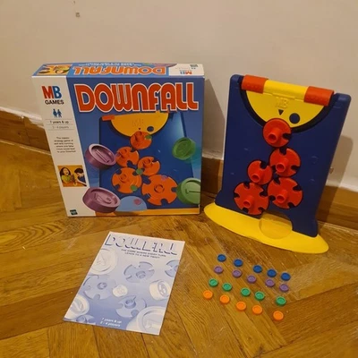 Vintage Downfall Board Game 1999 MB Games 100% Complete amazing condition  - Image 1 of 4