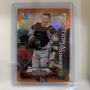 Bowman Positional Promise Orange Refractor 2021/25 Adley Rutschman #POS-AR - Imagen 1 de 2