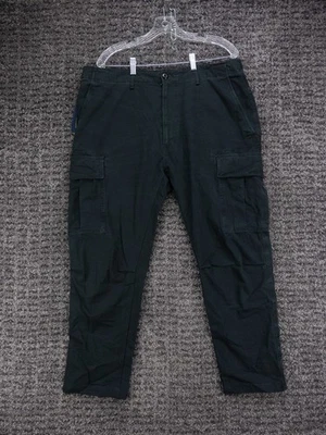 Polo Ralph Lauren Pants Mens 36x29 (Tag 36x29) Black Cargo Utility Surplus NWT - Image 1 of 4