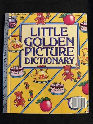 Vintage A Little Golden Book Little Golden Picture Dictionary 202-51 1981 #5399 - Image 1 of 4