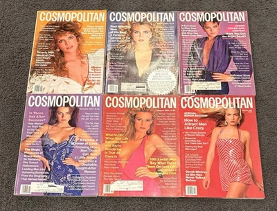 6 1980's Cosmopolitan Magazines: Rene Russo, Kim Alexis, Paulina Porizkova, Etc. - Image 1 of 4
