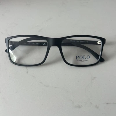 Ralph Lauren Eyeglasses PH 2126 5505 Mens BlackFull Rim 55-16-145 - Image 1 of 4