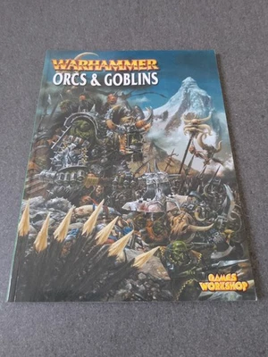 Warhammer Armies Orcs & Goblins Games Workshop softback Army book 2000 OOP VGC - Image 1 of 4