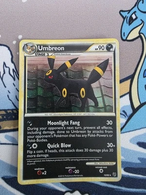 Pokémon TCG Umbreon 10/90 Undaunted Holo Rare Card - Image 1 of 2