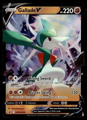 Gallade V - Promo Holo SWSH: Sword & Shield Promo Cards SWSH258 NM Pokémon TCG - Image 1 of 2