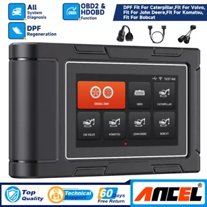 ANCEL HD3600 All System Heavy Duty Truck Construction Diagnostic Scan Tool DPF - Foto 1 di 11