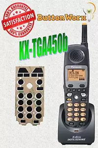 BOTÓN REPARACIÓN KX-TGA450b Panasonic Teléfono Inalámbrico Teclado KX-TG4500B KXTGA450B - Imagen 1 de 6