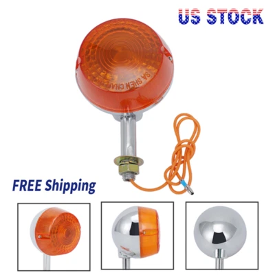 Intermitente de luz indicadora de señal de giro para motocicleta Suzuki FA50 Shuttle 1980-1991 Foto 1 de 4