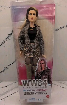 WW84 Barbara Minerva Wonder Woman Doll Figure DC Mattel Gemologist - Image 1 of 4