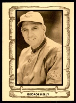 1982 CRAMER BASEBALL LEGENDS SERIES 3 #62 GEORGE KELLY CINCINNATI REDS - Image 1 of 2