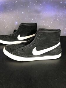 Nike Womens Primo Court Mid Suede 630656-091 Black Shoe Sneaker Size 8.5 - Picture 1 of 12