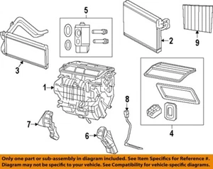 CHRYSLER OEM 07-17 200 Evaporator Heater Components-Filter 5058693AA - Picture 1 of 1