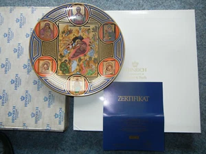 Heinrich Year Plate 1980 Weihnachtsikone Lim. No. 0086 With Certificate + Boxed - Picture 1 of 10