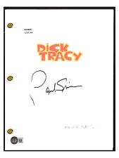 Paul Sorvino Signed Autographed Dick Tracy Movie Script Screenplay Beckett COA