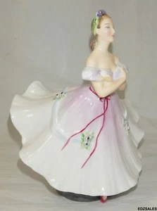 Royal Doulton "The Ballerina" Dancer Woman Figurine - Picture 1 of 12