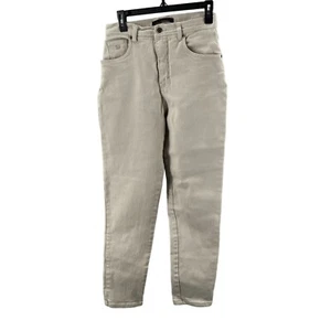 Gloria Vanderbilt Women's Stretch Jeans Size 12 Medium Beige Cotton/Spandex - Picture 1 of 6