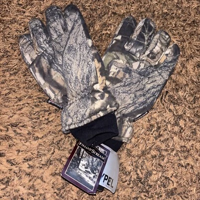 Field and Stream Mossy Oak Camo Insulated & Waterproof Gloves Size XL - Image 1 of 4