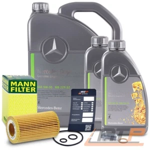 ÖLFILTER + 7L 5W-30 MOTORÖL FÜR MERCEDES A B C E-KLASSE W176 W246 W204 W212 CDI - Bild 1 von 8