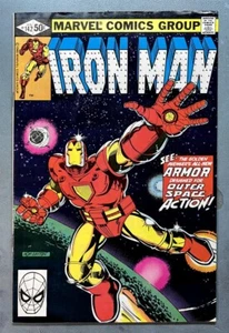 IRON MAN 142 (VF- 7.5) KEY: 1st SPACE ARMOR / 1980 BRONZE / SCOTT LANG ANT-MAN * - Picture 1 of 2