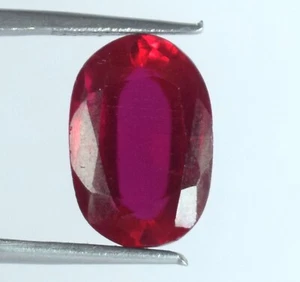 7,75 ct natürlicher ovaler Burma roter Rubin Edelstein zertifiziert B87603 Valentinstag Geschenk - Bild 1 von 8