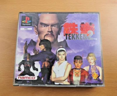 Tekken 2 / Namco / Sony Playstation 1 PS1 Spiel / Big Box /Bonus CD fehlt - Bild 1 von 4