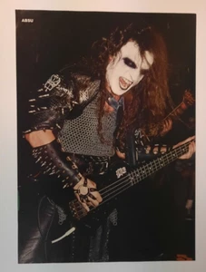 ABSU ~ U.S. Black Metal Vintage mid-1990's Live shot ~ Magazinseite PINUP - Bild 1 von 1