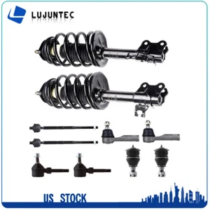 10 Pieces For 2002-06 Nissan Sentra Front Struts & Ball Joint & Tie Rod Sway Bar - Picture 1 of 5