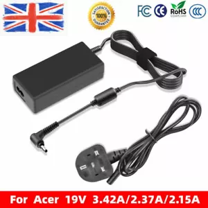 Aspire Laptop Charger For Acer Aspire 5 A515-46/54/55/56 Power Adapter Cord UK - Picture 1 of 12