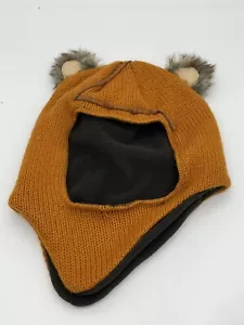 Disney Parks Star Wars Ewok Wicket Strickmütze Kapuze Jugend Einheitsgröße - Bild 1 von 3