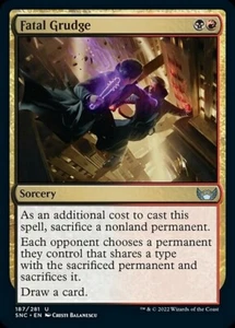 Fatal Grudge ~ Streets of New Capenna [ NearMint ] [ Magic MTG ] - Bild 1 von 1